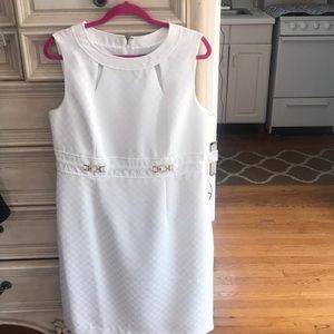 Tahari White sz16 Dress